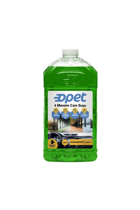 Opet 4 Mevsim Antifrizli Cam Suyu 2,5 L