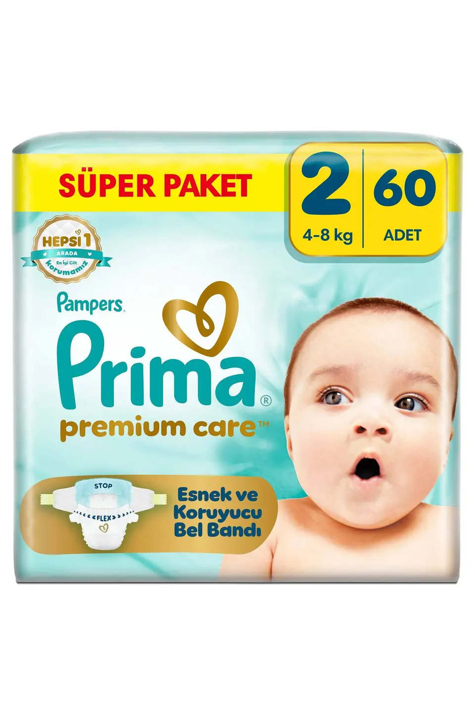 Prima Premium Care 2 Numara 60 Adet