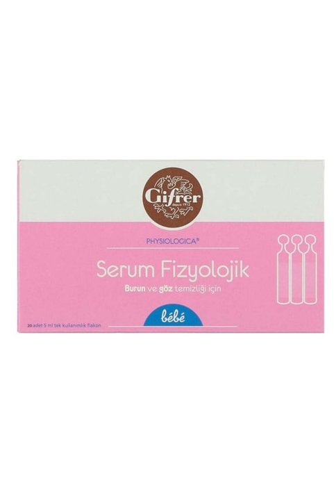 Gifrer Serum Fizyolojik 20 × 5 ml Flakon